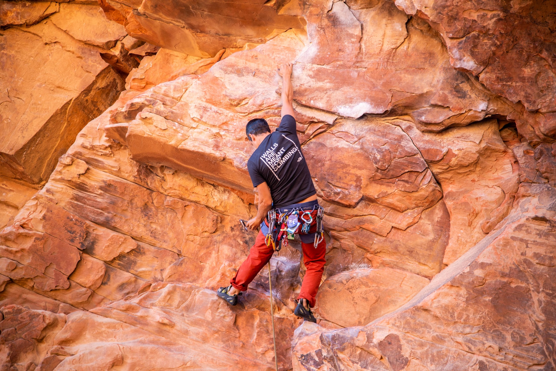 Rock Face Climbing Call Practice 